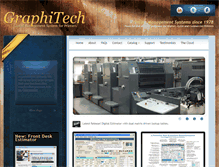 Tablet Screenshot of graphitech.com